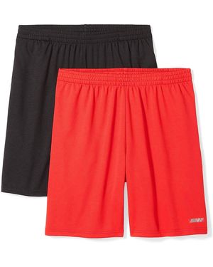 Amazon Essentials Performance Tech Loose-fit Shorts - Red
