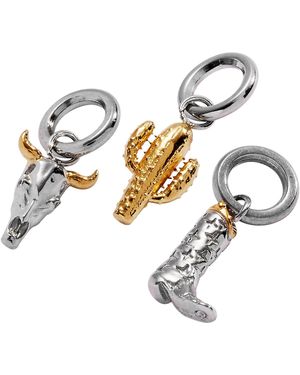 ALEX AND ANI Desert Vacation Mini-Charm-Set - Mettallic