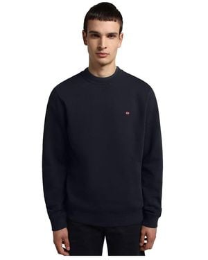 Napapijri Bails Crew 1 Man's Dark Blue Sweatshirt Np0a4fqw1761