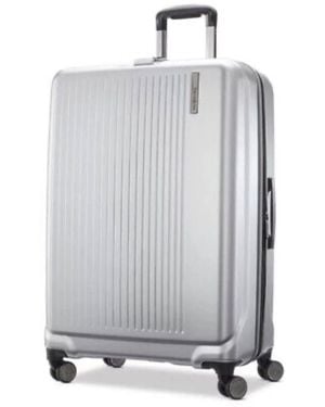 Samsonite Amplitude Large Hardside Suitcase In Silver With Tsa Lock - Grey