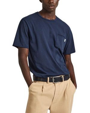 Pepe Jeans Single Carrinson T-Shirt - Blau