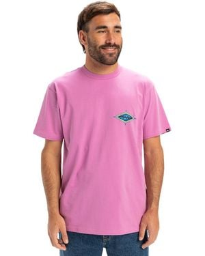 Quiksilver Ev Beach Blast Ss T-Shirt - Pink