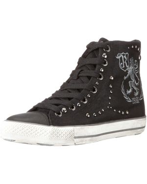 Replay Scarpe da Ginnastica con Lacci da Donna - Nero