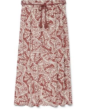 Vero Moda Vmbali Ancle Skirt WVN Btq Ga - Pink