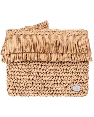 Roxy Surfing Drums Erjaa04272 Clutch Bag - Metallic