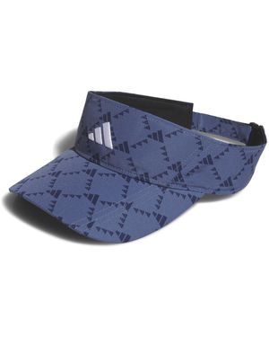adidas Visiera Monogram Print Fairway - Blu