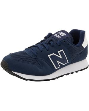 New Balance 500, Sneaker Hombre, NB Navy D, 37 EU - Azul