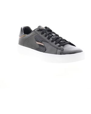 Skechers Court Classics ,eden Lx-slight Shimmer,bkrg - Black