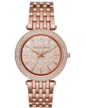 Michael Kors Orologio Analogico Quarzo Donna con Cinturino in Acciaio Inox MK3399 - Rosa