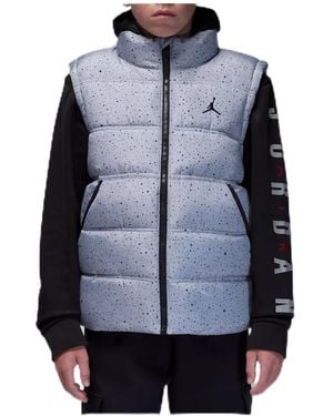 Nike Jordan Giacca da Ragazzi 2-Fer Grigio Taglia M - Nero