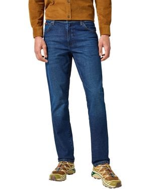 Wrangler Herren Texas Slim Jeans - Blue