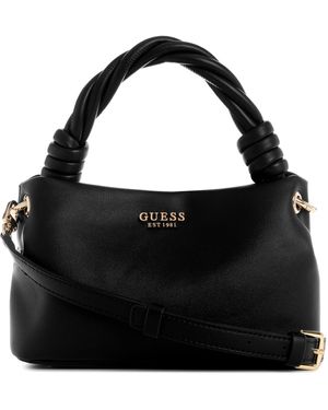 Guess Sansa Top Handle Crossbody black - Schwarz