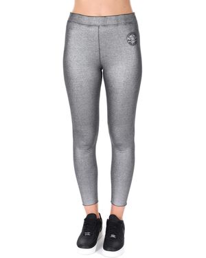 Converse LEGGINGS DONNA ARGENTO 10018781-A01 - Grigio