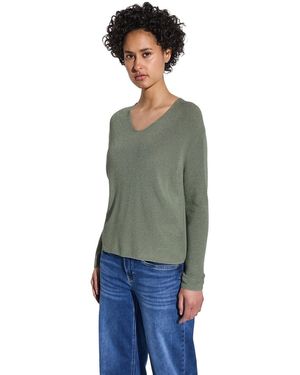 Street One A303220 Glitzernder Pullover - Grün