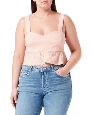 Naf Naf LUX C1 Bluse, - Blau