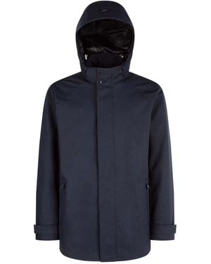 Geox M Anyweco Hood Jacket - Blue