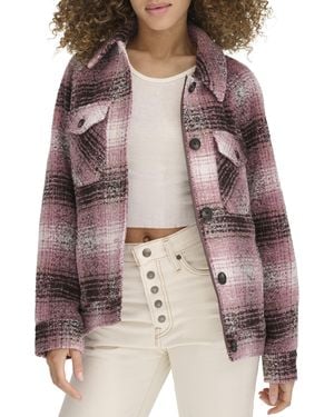 Levi's Zoe Relaxed Wool Shirt Jacket - Multicolour