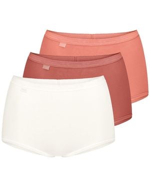 Sloggi Basic+ Maxi C3P Multiple Colours 21 - Rosa