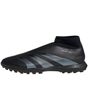 adidas Predator 24 League Laceless Turf Boots - Schwarz
