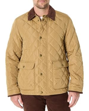 Amazon Essentials Quilted Midweight Jacket - Natural