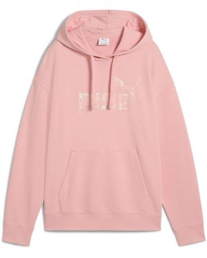 PUMA ESS Nature 2.0 Comfort Felpa con cappuccio XS - Rosa
