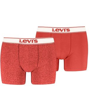 Levi's Levis Vintage Heather Organic Cotton Boxer - Red