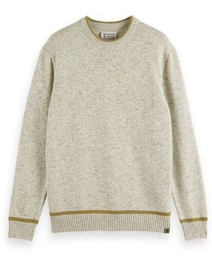 Scotch & Soda Regular Crew Neck Cotton Blend - Grau