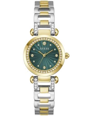 Guess Gb Ginger Gw0869l1 Watch Stainless Steel Two-tone - Metallic