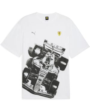 PUMA Scuderia Ferrari Premium T-shirt - White