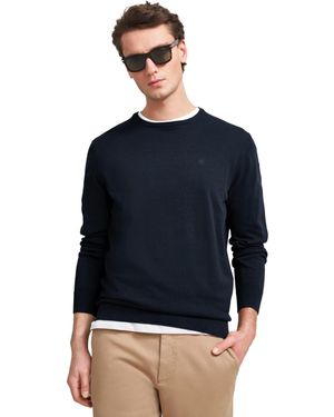 Bugatti 7400-95510 Maglione Girocollo - Blu