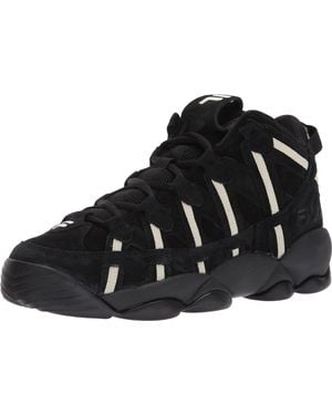 Fila Spaghetti Hightop Basketball Shoes Sneakers - Noir