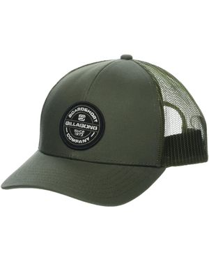 Billabong All Day Adjustable Mesh Back Trucker Hat - Green