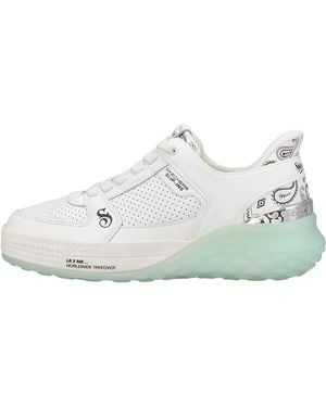 Skechers Sizzle Snoop Sizzle Toke Slip-ins Slip-on Trainers - White