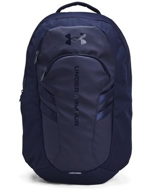 Under Armour Ua Hustle 6.0 Backpack Midnight Navy One Size - Blue