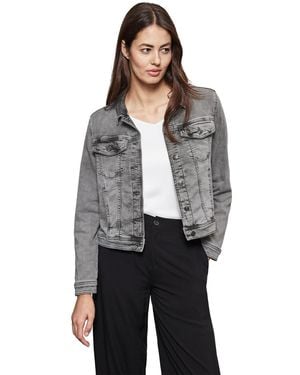 Street One A212250 Jacke im Jeans-Look - Grau