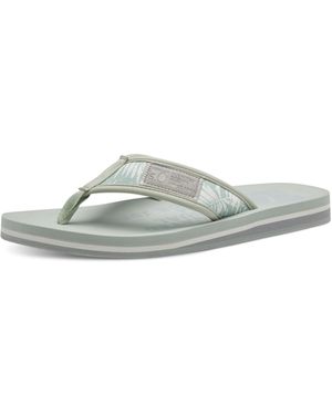 S.oliver Beachpantolette 5-17212-42 Grün Red Label - Grau