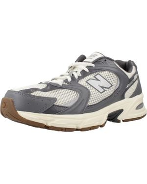 New Balance 530 Cream Model Collection Mr530acs Casual Shoes Beige - Grey