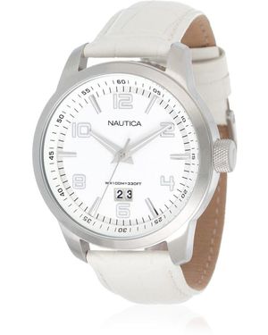 Nautica Orologio al Quarzo A13559G 45.0 mm - Bianco