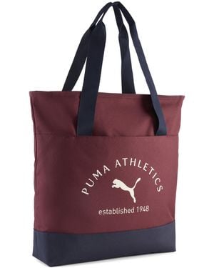 PUMA 's Phase Class Tote Ruby Shimmer Handbag - Purple