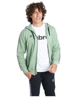 Umbro Taped Zip Full Zip Sweatshirt M - Green