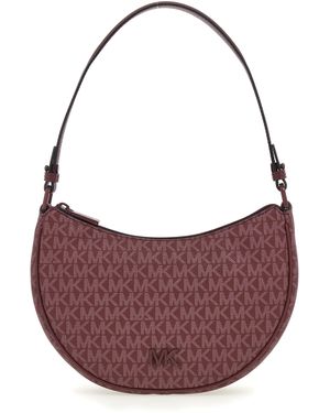 Michael Kors SM CONV POUCHETTE MULBERRY - Morado