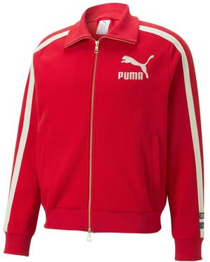 PUMA Rhuigi T7 S Active Tracksuits Size L - Red
