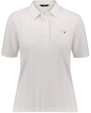GANT The Original Pique Lss Polo - Bianco