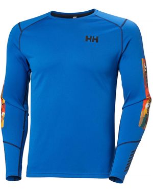 Helly Hansen LIFA Active Crew Giacca Primo Strato - Blu