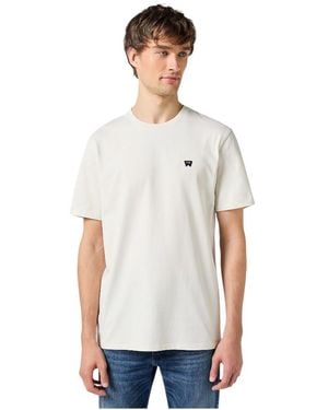 Wrangler Sign Off Tee - Bianco