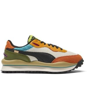 PUMA Mens Style Rider Hyper Prep Scarpe Da Ginnastica Casual - Beige, Beige, 40.5 EU - Neutro