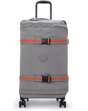 Kipling Spontaneous M Bagage à roulettes de Taille Moyenne - Gris