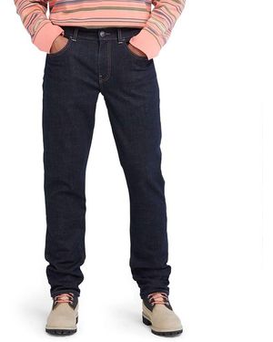 Timberland Core Indigo Denim Color Rinse Maat 33 32 Voor - Blauw