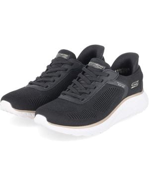 Skechers Bobs Squad Chaos Current Muse Sneaker - Zwart