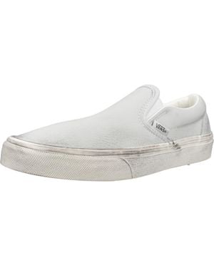 Vans Classic Slip-ON DELICA Grau 38.5 - Weiß